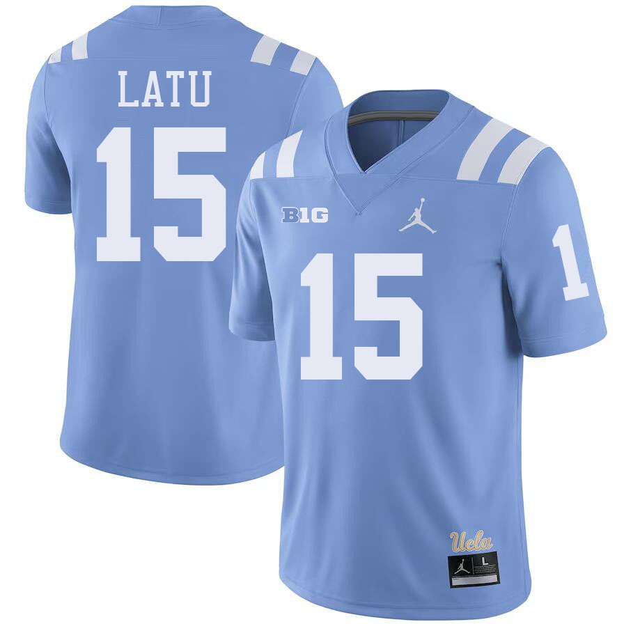 Laiatu Latu UCLA Jersey,UCLA Bruins #15 Laiatu Latu Jersey Youth College Football Uniforms-Throwback